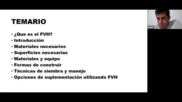 Curso de Forraje Verde Hidropónico pecuaria